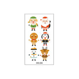 CHRISTMAS CANDLE TRANSFER TATTOOS FOR KIDS PARTY_CWMM8260