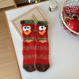 CHRISTMAS CARTOON THICK WARM SOCKS_CWMS0875