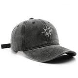 Cwah3240_Sunflower Embroidered Baseball Cap