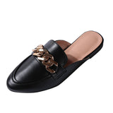 FLAT BOTTOM MULES WITHOUT HEEL_CWSHF0035