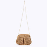 CROSSBODY SHOULDER STRAP PAPER ROPE WOVEN BAG_CWAB4719
