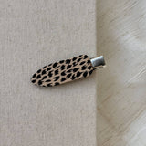 Houndstooth Hair Clip Elegant Lazy Style_Cwaha07909