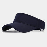 SOLID VISOR HAT SPORTS HIKING MARATHON SUN CAP_CWAH3287