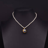 DESIGNER NATURAL FRESHWATER PEARL NECKLACE_CWAJE3870