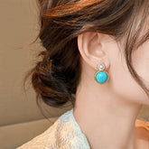 RETRO ROUND SIMPLE VERSATILE EARRINGS_CWAJE2347