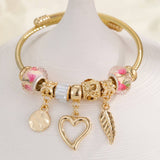 FASHION GOLD STEEL BRACELET FADE RESISTANT_CWMM8484