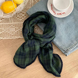 Trendy Plaid Cotton Linen Scarf Shawl_Cwasc02962