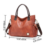 Retro Large Capacity Handbag Diagonal Bag_Cwab0951