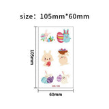 EASTER EGG BUNNY TATTOOS KIDS WATERPROOF SET_CWMM8376
