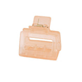 Cwaha07443_Jelly Rectangle Acrylic Small Hair Claw Clip