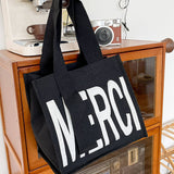 MERCL CANVAS TOTE BAG_CWAB1703