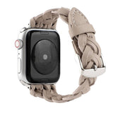 APPLE WATCH HAND WOVEN LEATHER STRAP_CWWW0043
