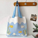 Ocean Octopus Cartoo Cute Handbag_Cwab3229