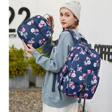 BACKPACKS FOR SCHOOL 2 PIECE WATERPROOF PRINT SET_CWAB5514