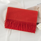 COZY SOLID COLOR WINTER SCARF WITH FOR WOMEN_CWASC0991
