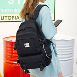 BACKPACKS FOR SCHOOL OXFORD WATER RESISTANT PACK_CWAB5474