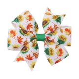 THANKSGIVING TURKEY PUMPKIN TAIL HAIR CLIP_CWAHA6681