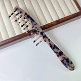 Vintage Wide Tooth Acetate Comb For Curly Hair_Cwmm6444
