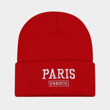 KOREAN STYLE EMBROIDERED LETTER KNITTED HAT_CWAH2120