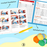 CROCHET MATERIAL BAG VEGETABLE SET_CWMM0839