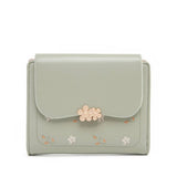 FLORAL TRI FOLD COIN PURSE_CWAB2336