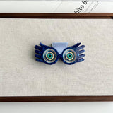 EYE HAND ACETATE LARGE HAIR CLAW CLIP FOR WOMEN_CWAHA5776