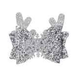 CHRISTMAS ANTLER BOW CLIP FOR KIDS PARTY_CWAHA6692