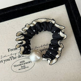 CURLY SMALL POLKA DOT HAIR SCRUNCHIES_CWAHA2820