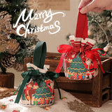Canvas Apple Bag Xmas Gift Tote Eve Packaging_Cuab00757