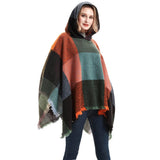 2024 NEW LARGE PLAID CAPE SHAWL_CWASC1207