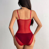 SOLID COLOR SEE THROUGH HIP LIFTING HOTGIRLJUMPSUIT_CWMM4631