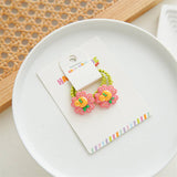 CANDY COLOR CUTE BOW CHILDRENS HAIR TIES_CWAHA1118