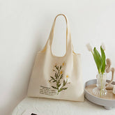 Vintage Canvas Shoulder Tote Bag For School_Cwab5622