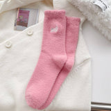 Women'S Warm Cute Cat Sleeping Home Socks_Cwms1049