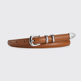 Cwabe0881_Simple And Versatile Silver Buckle Belt