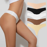 Women Low Waist Ice Silk Plus Size Underwear_Cwmu0266