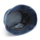 Cwah3202_Casual Denim Fashion Sun Protection Bucket Hat