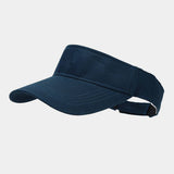 SUMMER SIMPLE SOLID VISOR HAT UNISEX OUTDOOR_CWAH3303