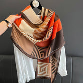 NEW WINTER PLAID SCARF FOR WOMEN WARM VERSATILE_CWASC0592