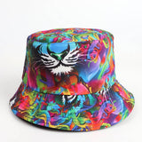 Cwah1521_Personalized Color Printing Reversible Bucket Hat