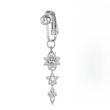 FAKE BELLY BUTTON RING CLIP ON NO PIERCING_CWMM9191