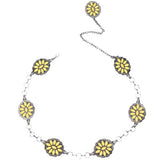 ADJUSTABLE FLOWER WAIST CHAIN_CWABE0625