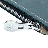 MULTIFUNCTIONAL ZIPPER ULTRA THIN LEATHER WALLET_CWAB3711
