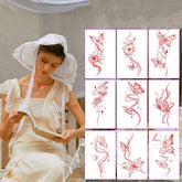 Vintage Chic Butterfly Tattoos?Elegant Sexy Look_Cwmm8231