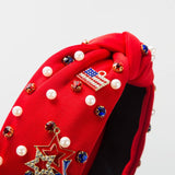 JULY 4TH HOT SELLING KNOTTED WIDE BRIMMED HEADBAND_CWAHA1251
