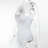 DIAMOND CHAIN SLIM FIT TOP SUSPENDER BODYSUIT_CWSBSSL0029