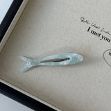 Acetate Floral Fish Clip Sweet Small Hairpin_Cwaha08231