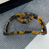 Daily Cut Out Half Round Acetate Hair Claw Clips_Cwaha0860