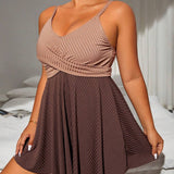 Women Plus Size Sexy Bikini Swimsuit_Cwmw0204