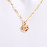 DECEMBER BIRTH FLOWER PENDANT NECKLACE_CWAJE1591